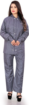 KAMOSA Solid Women Raincoat