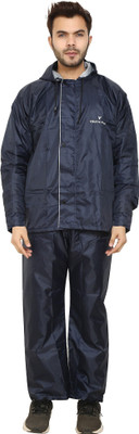 YOUTH ROBE Solid Men Raincoat