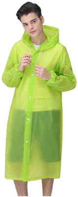 INFISPACE Solid Men Raincoat