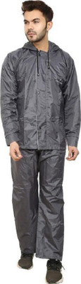 YOUTH ROBE Solid Men Raincoat