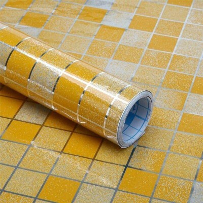 TRK HUB Classics Yellow Wallpaper(200 cm x 60 cm)