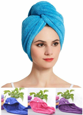 SDRDHouse Cotton 500 GSM Hair, Beach, Bath, Face Towel Set(Pack of 2)