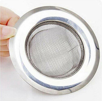 chapo Kitchen Sink Stainless Steel Push Down Strainer(10 cm Set of 1)