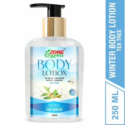 Zorg Organics Body Moisturiser Autumn Edition enriched with Argan Oil, Avocado Butter, Avocado Oil for Extremely Dry Skin - Body Lotion(250 ml)