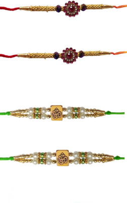 BHAVYA SALES Designer LK78-N2 Assorted Rakhi  Set(DESIGNER HANDMADE RAKHI SET)