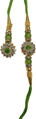 BHAVYA SALES Designer S461-N2 Assorted Rakhi  Set(2)