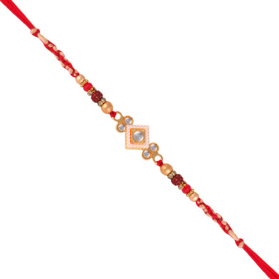 VIVASTRI Thread 1194RKG Assorted Rakhi  Set(1 Rakhi)