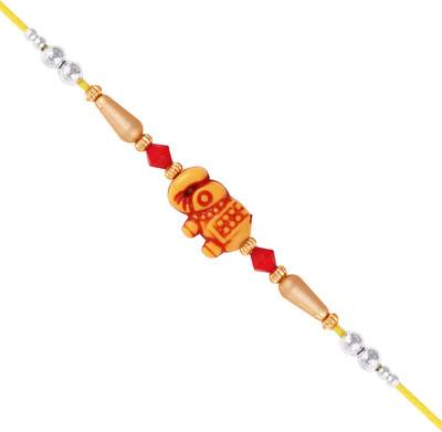 VIVASTRI Thread 1203RKG Assorted Rakhi  Set(1 Rakhi)