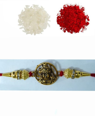 BHAVYA SALES Designer S512-N2 Assorted Rakhi  Set(1 DESIGNER HANDMADE RAKHI)