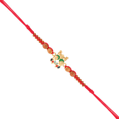 VIVASTRI Thread 1195RKG Assorted Rakhi  Set(1 Rakhi)