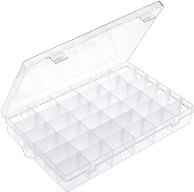 Flipkart SmartBuy Plastic Utility Container  - 3 dozen(Clear)