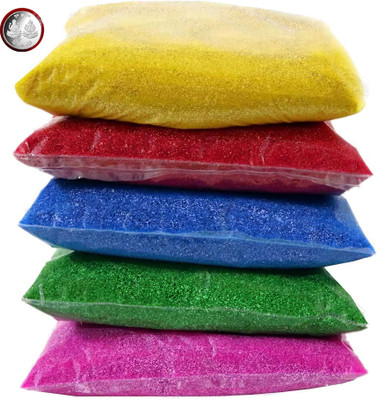 MEGHARSH Pack of 10 Rangoli Powder(Multicolor)
