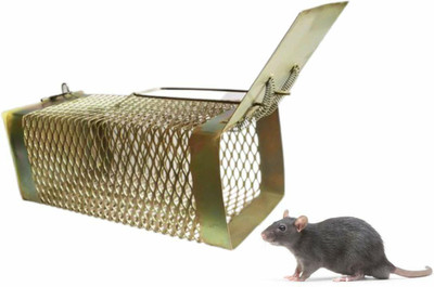 JSML Rat Mouse Iron Cage Trap Set Of 1 Medium Live Trap