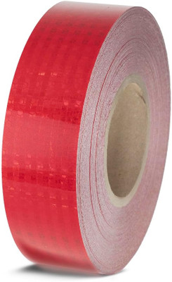 Conclood India Radium High Intensity Bright Conspicuity Tape (2 inch x 5 mtr) 50 mm x 5 m Red Reflective Tape(Pack of 1)
