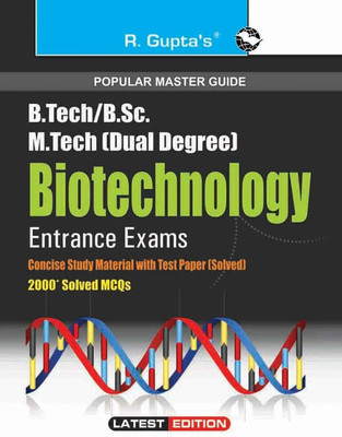 B.Tech./B.E./B.Sc./B.Sc. (Hons.) Biotechnology Entrance Exams 2027 Edition(English, Hardcover, unknown)