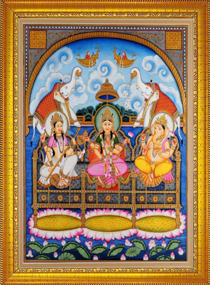 CDM Laksmi ganesh saraswati ji Religious Frame