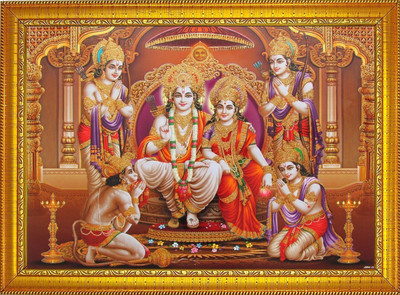 Diyansh Enterprises RAM DARBAR Religious Frame