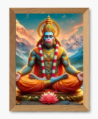 Stuthi Arts Hanuman Ji Religious Frame