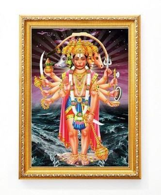 Diyansh Enterprises Hanuman Ji Religious Frame