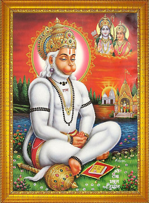 Diyansh Enterprises HANUMAN JI Religious Frame