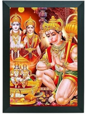Diyansh Enterprises Hanuman Ji Religious Frame