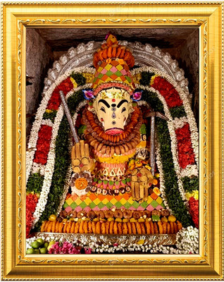 Sarvasiddhanta Arts Varahi Amman Devi photo Frame with Laminated(6 x 8 inches) Religious Frame