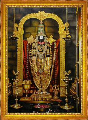Diyansh Enterprises TIRUPATI BALAJI PHOTO FRAME Religious Frame