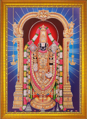 Diyansh Enterprises TIRUPATI BALAJI PHOTO FRAME Religious Frame