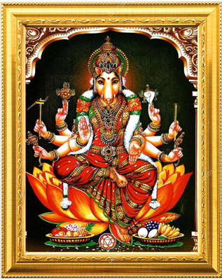 Sarvasiddhanta Arts Varahi Amman Devi photo Frame with Laminated(6 x 8 inches) Religious Frame