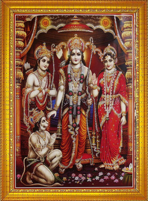 Diyansh Enterprises RAM DARBAR Religious Frame