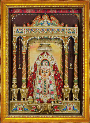 Diyansh Enterprises Jeen Mata Religious Frame
