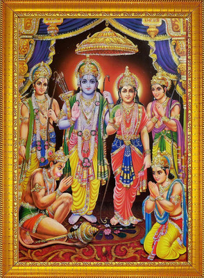 Diyansh Enterprises RAM DARBAR Religious Frame