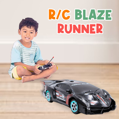 Toybharat RC Blaze Runner Remote Control Super High Speed Racing Car With Stylish Looks(Black)