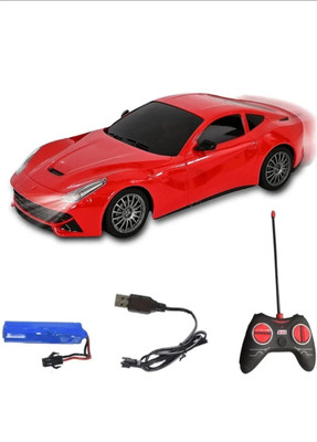 Toodles Realistic Classy Modern Design High Speed Rechargeable Remote Control Racing Car(Multicolor)