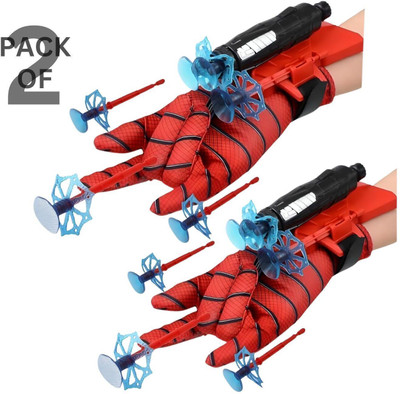 alis Web Shooter Toy for Kids Fans Spiderman(Red, Black)