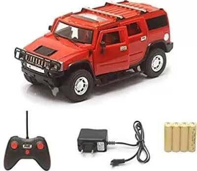 KHELOZZ Remote Controlled Rechargeable Hummer car with Opening Door(Multicolor)