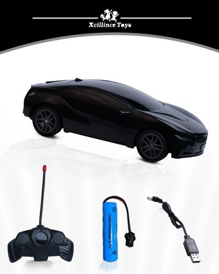 Toodles Toys Remote Control Super High Speed Racing Car(Blackk)