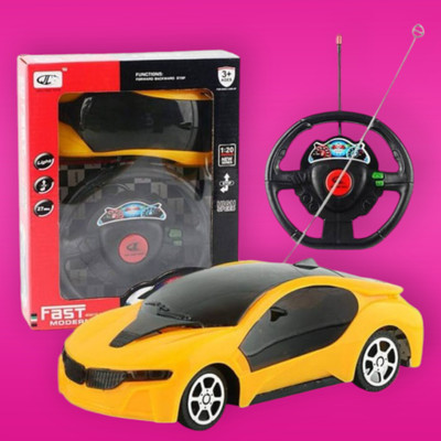 Xcillince Toys 3D Fast Steering Remote Car_A40(Multicolor)