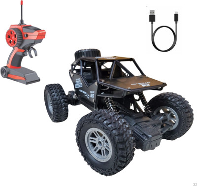 RG TRADERS Remote Controlled Rock Crawler RC Monster Truck- 4 Wheel Drive 08(Multicolor)
