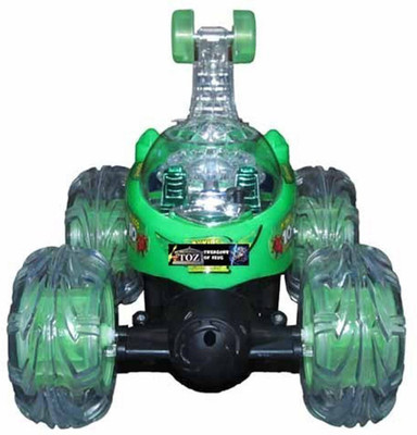 Just97 Ben 10 R/C Stunt Car With LED Light(Green)