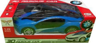 planettoy New_Wireless Remote Control High Speed 3D Famous Car with Light_Car 42(Red)