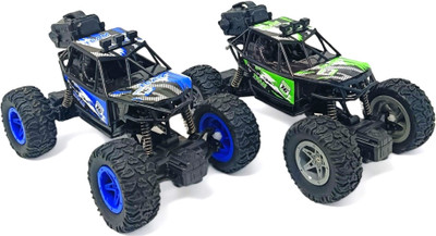 FANSEEKART Off-Road Rock Crawler Monster Truck with Mist Smoke Spray_FNS15(Multicolor)