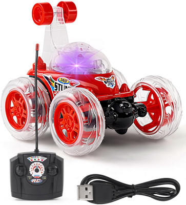 UB Toys UB Toys Rechargeable 360 Remote Control Stunt Car(Multicolor)