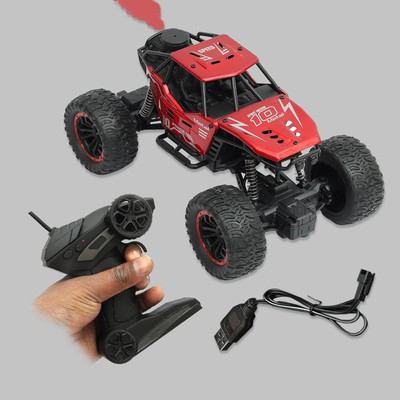 mayank & company High-Speed, Rechargeable RC Rock Crawler with Water Mist Spray Car(Multicolor)