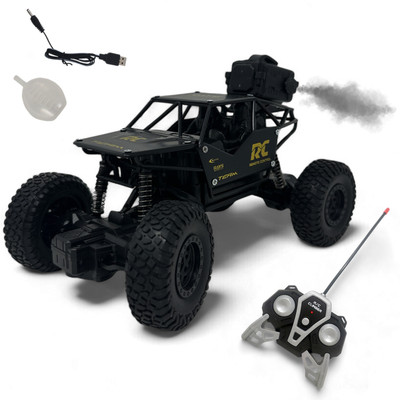 Aavkar creation Rock Car Black Toy For kids With Fully Remote Control(Multicolor)
