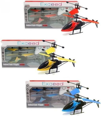 mayank & company Exceed Helicopter Remote Control & Rechargeable Flying (pack of 1)(Multicolor)