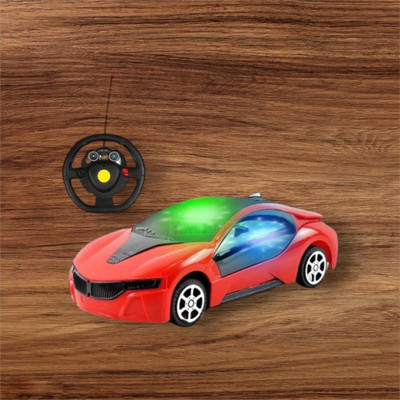 Xcillince Toys 3D Fast Steering Remote Car (multicolour)_A15(Multicolor)