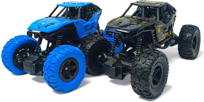 Aavkar creation Metal Body Rock Crawler car with mist smoke remote control car for kids_AV16(Multicolor)