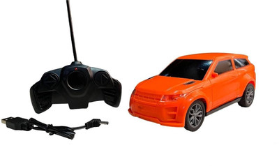 Toodles Remote Control Super High Speed Racing Car With Stylish Looks(Orange)