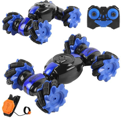 FANSEEKART Rc Stunt Remote Control car Rotating Off Road 2.4Gh with hand Gesture Sensing_11(Multicolor)